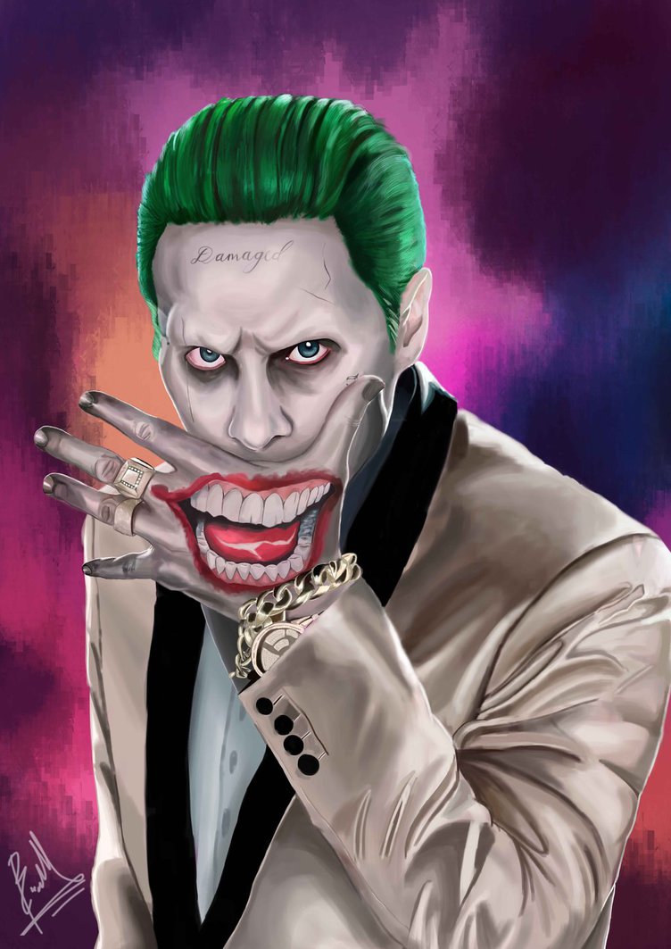 752x1063 The Joker (Jared Leto) Digital Painting By Brianmarianto - Jared L...