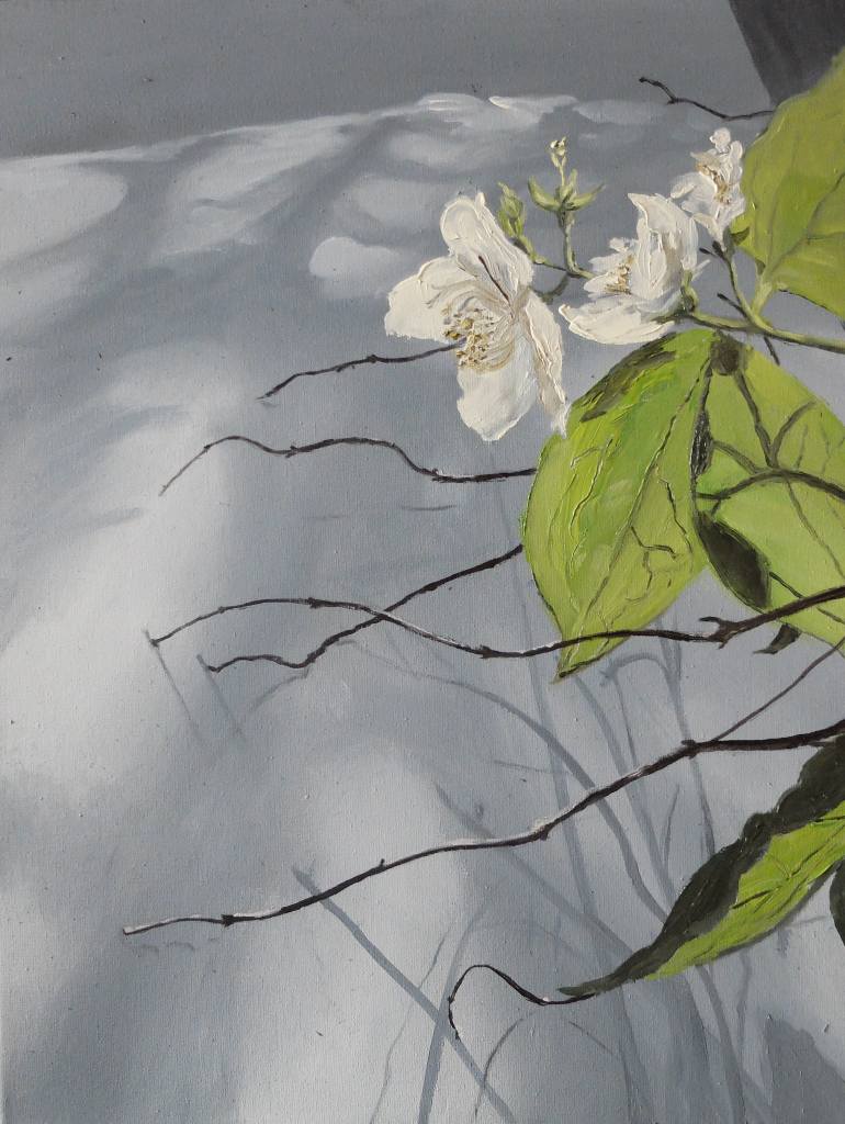 770x1024 Saatchi Art Jasmine Painting By Valeria Radzievska - Jasmine Painting