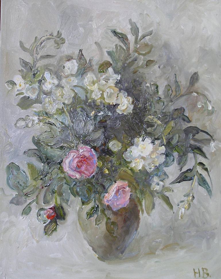 770x971 Saatchi Art Jasmine. Painting By Natalia Volobueva - Jasmine Painting