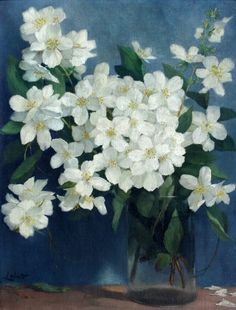 236x310 White Jasmine Flowers - Jasmine Painting