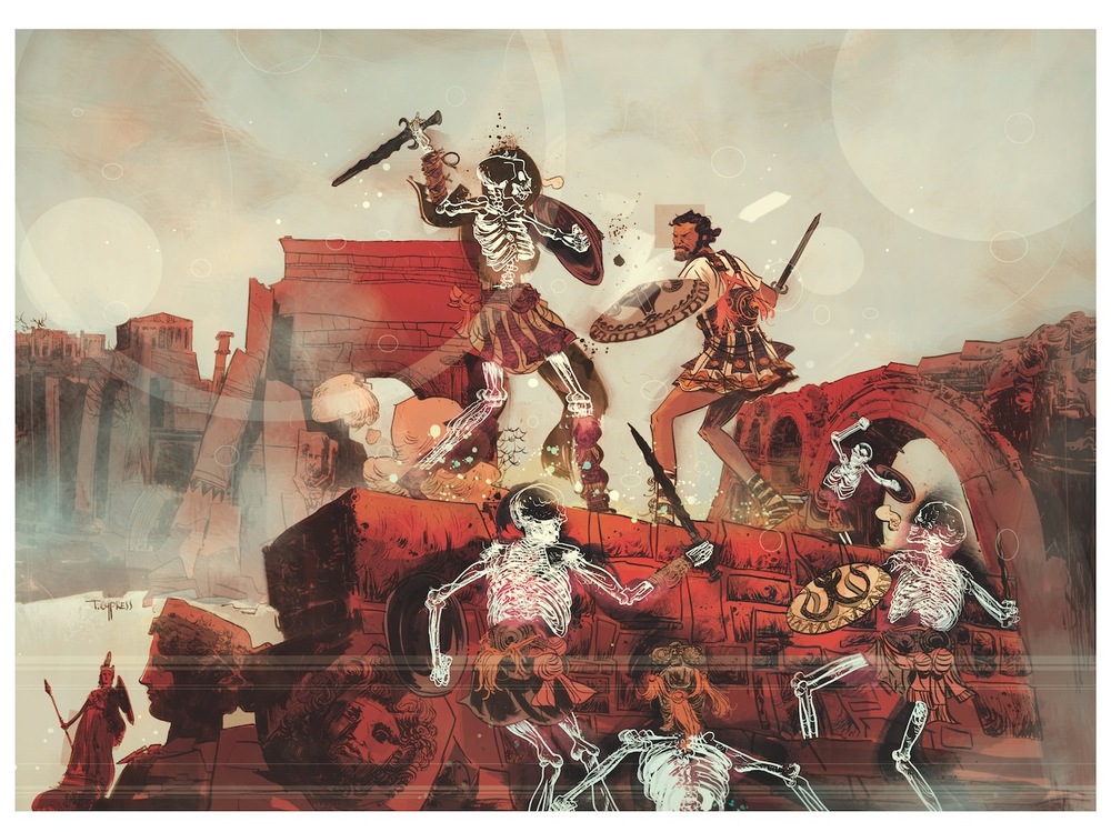 1000x749 Jason And The Argonauts Print By Toby Cypress Out - Jason And The Argonauts Painting