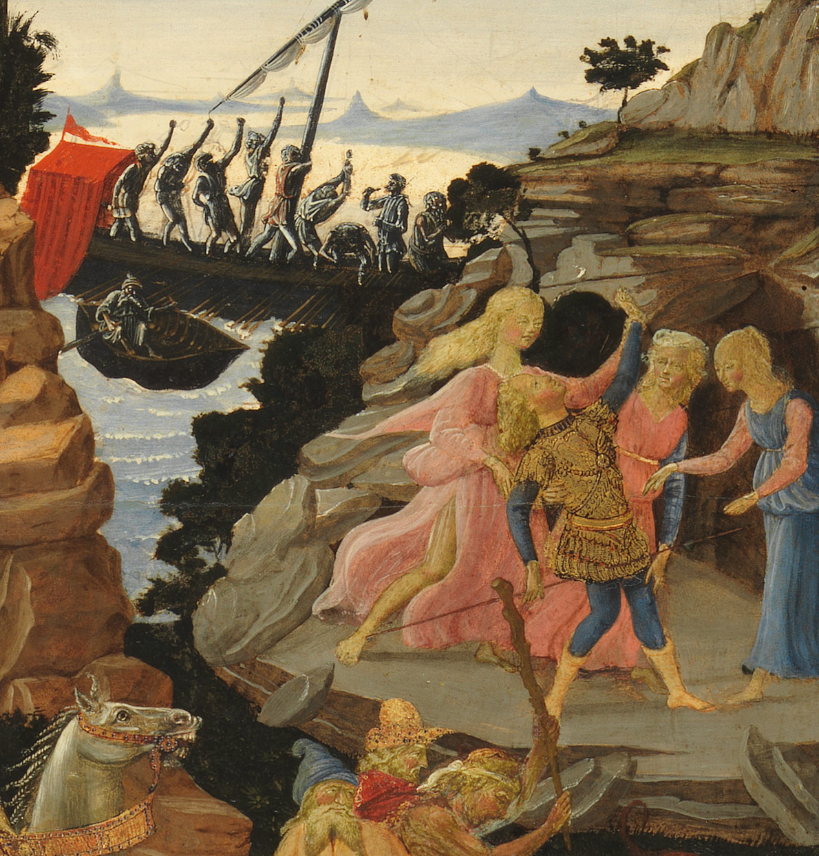 1190x1244 Scenes From The Story Of The Argonauts Biagio D'Antonio, Jacopo - Jason And The Argonauts Painting