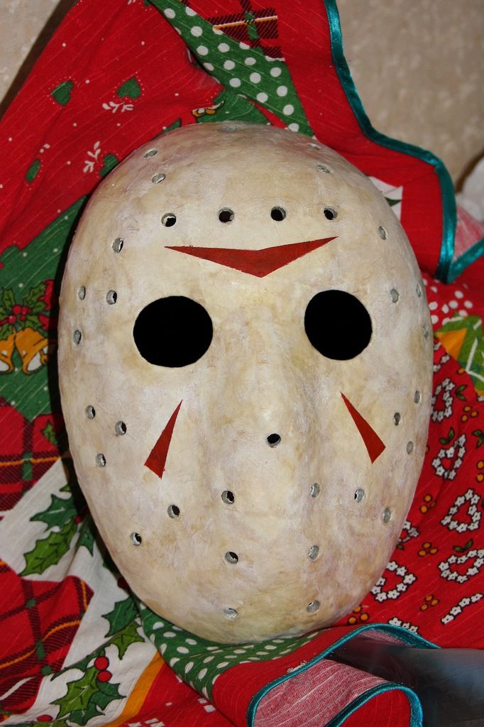682x1024 Jason Mask Friday 13. 9 Steps - Jason Mask Painting