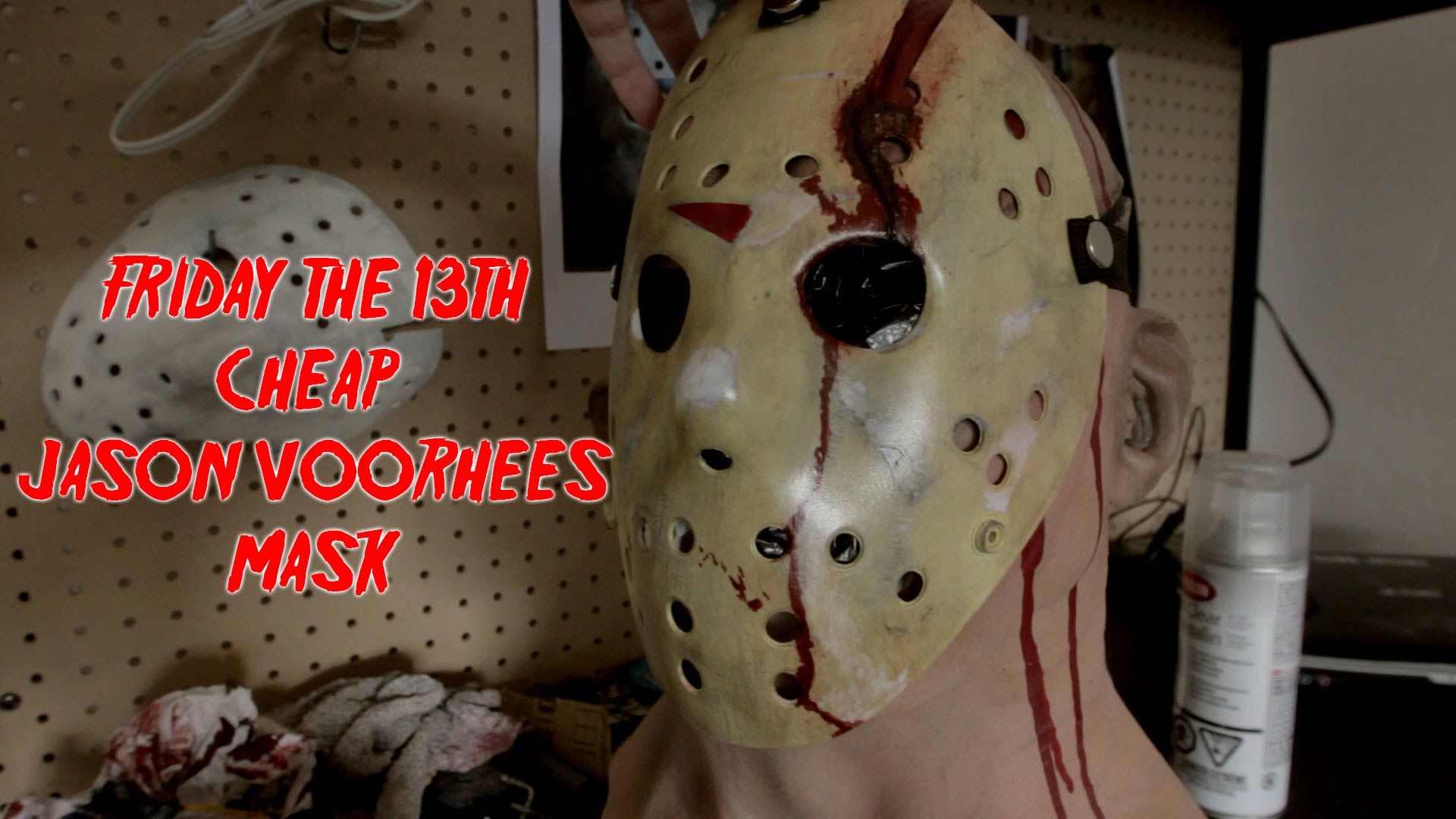 1920x1080 Cheap China Jason Voorhees Mask Paint Breakdown - Jason Mask Painting