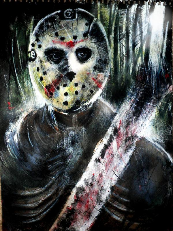 600x799 Jason Acrylic Painting By Coondizzle - Jason Painting