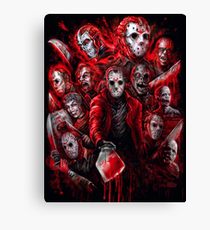 210x230 Jason Voorhees Painting Amp Mixed Media Canvas Prints Redbubble - Jason Voorhees Painting