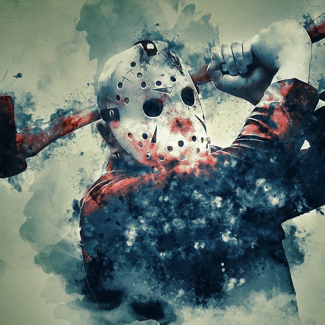 Jason Voorhees Painting at PaintingValley.com | Explore collection of ...