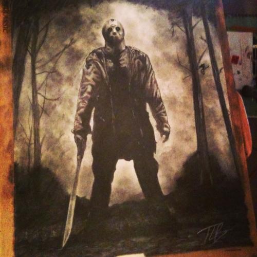 500x500 Show Your Own Art Gallery - Jason Voorhees Painting