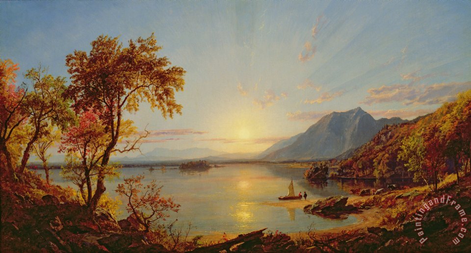 960x516 Jasper Francis Cropsey Sunset - Jasper Painting