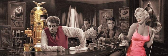 709x238 Java Dreams Chris Consani Poster Paintings Chris Consani - Java Dreams Painting