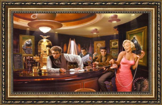 570x368 Chris Consani Java Dreams Framed Print For Sale - Java Dreams Painting