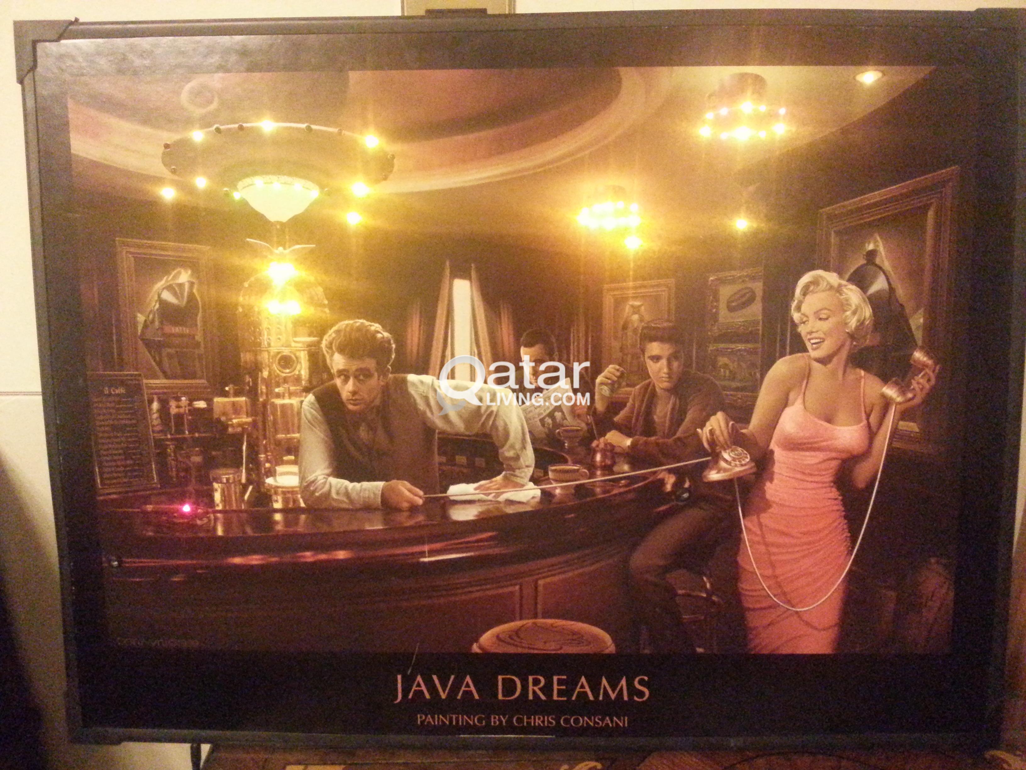 3264x2448 Java Dreams Led Poster Qatar Living - Java Dreams Painting