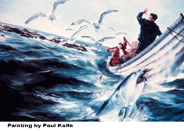 375x266 Paul Kalle Painting Monsterminions - Jaws Painting
