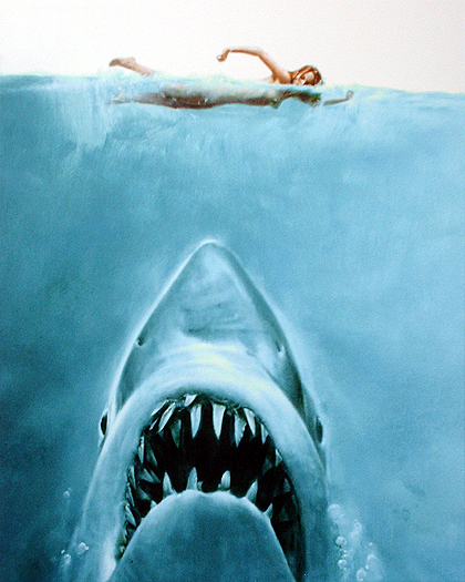 420x525 - Jaws Painting