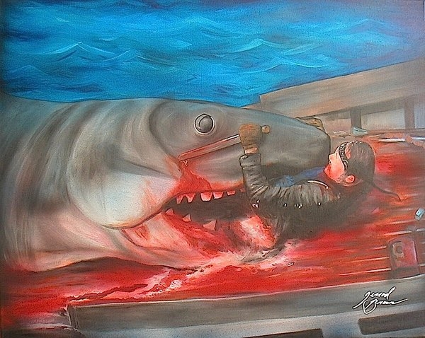 600x478 Jaws Spectacular Optical Corp. - Jaws Painting
