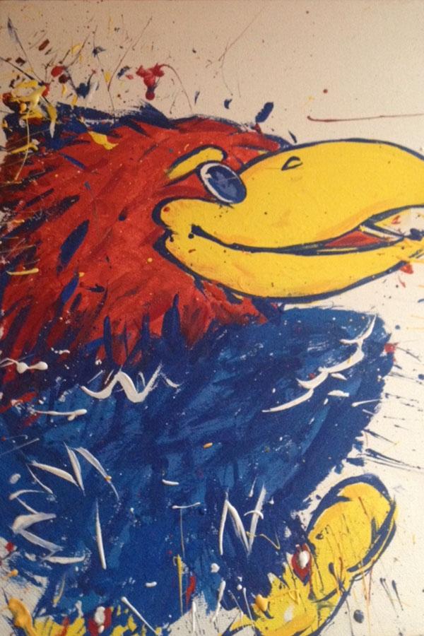 600x900 Blog Rock Chalk Jayhawk Mill Valley News - Jayhawk Painting