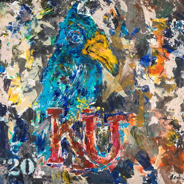 600x600 Jayhawks - Jayhawk Painting