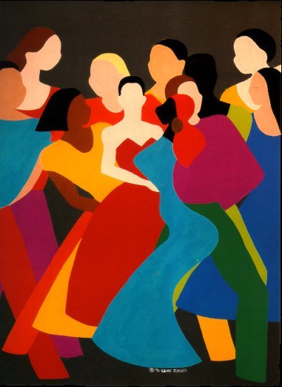 397x544 Jazz Dance Unlimited - Jazz Dance Painting