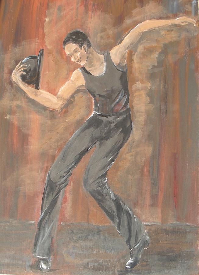 653x900 Jazz Dancer Painting By Milagros Phillips - Jazz Dance Painting
