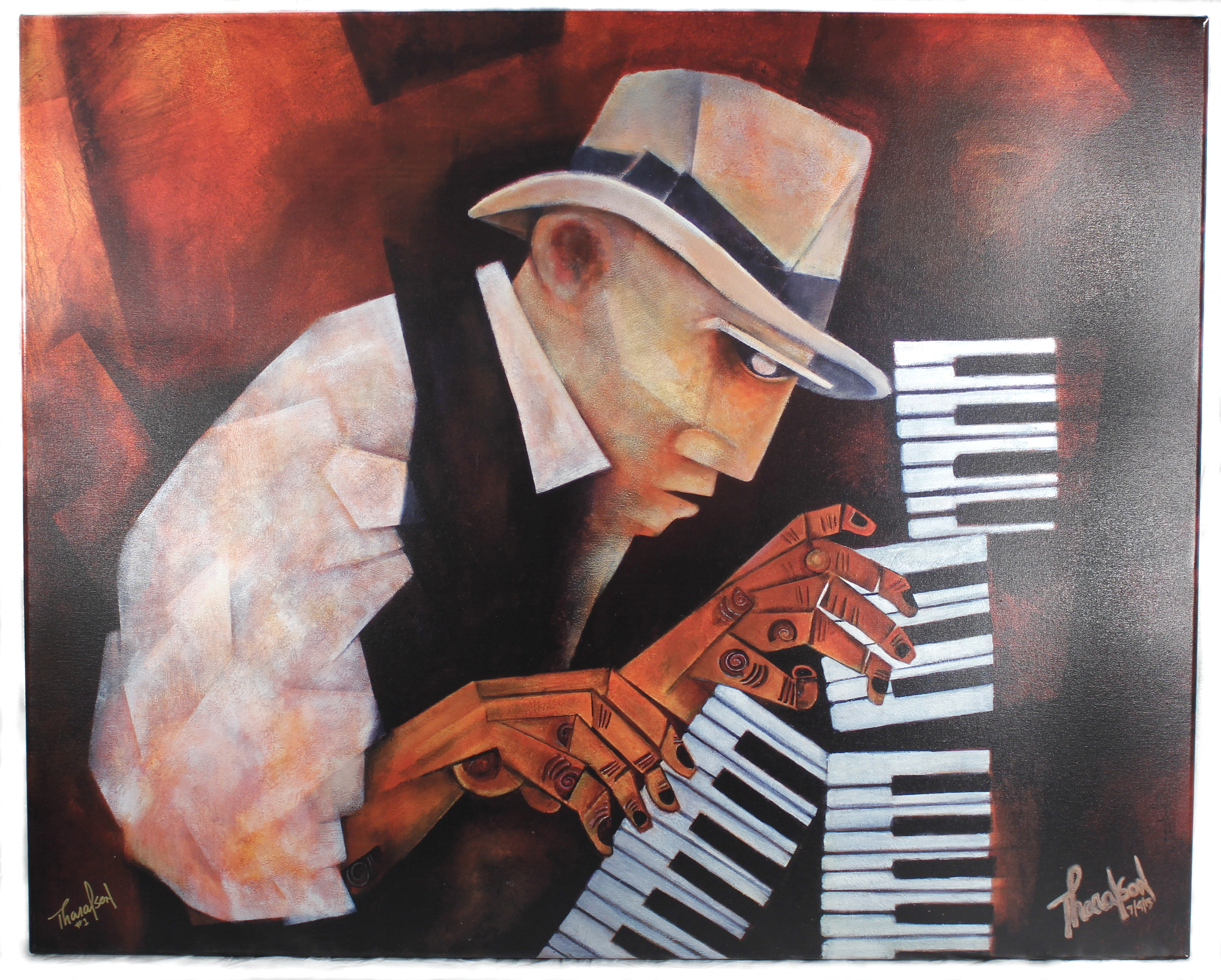3774x3030 Paintings By Douglas Tharalson Sculpterra Winery Amp Sculpture Garden - Jazz Piano Painting