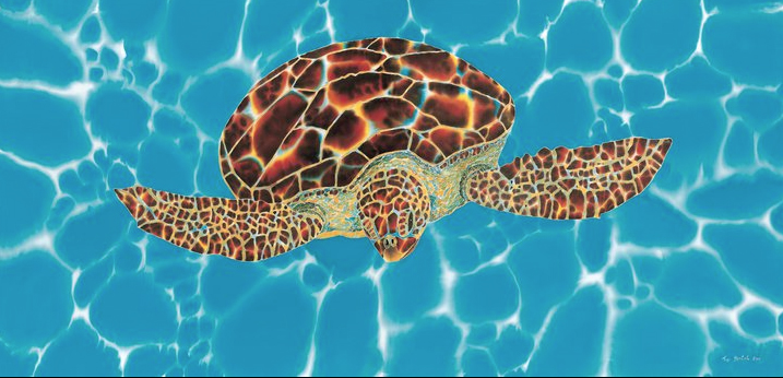 717x346 St. Lucia's Silk Artist - Jean Baptiste Silk Painting