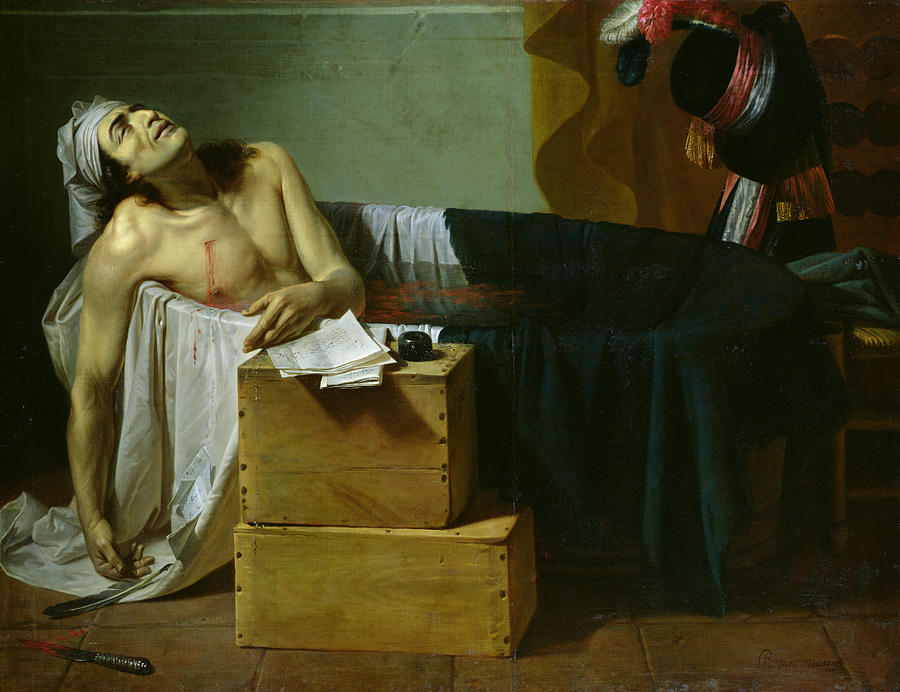 900x692 Jean Paul Marat Painting The Death Of Marat Painting Joseph Roques - Jean Paul Marat Painting