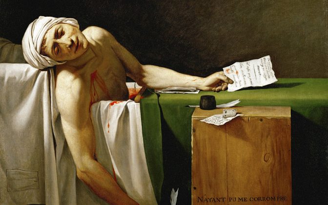 672x420 On This Day In 1743 The Birth Of Jean Paul Marat, The French - Jean Paul Marat Painting