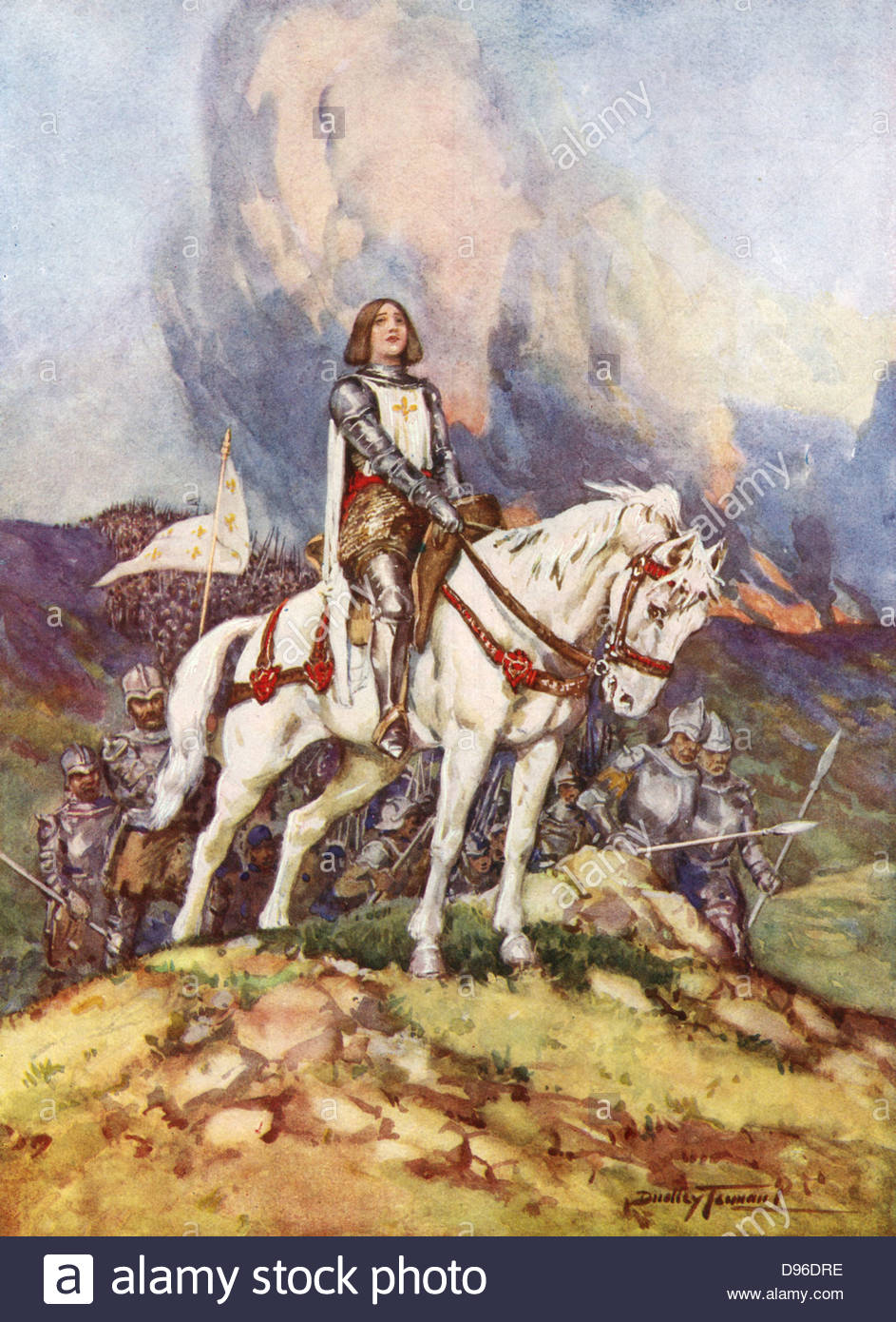 943x1390 Joan Arc (C1412 31) St Joan, St Jeanne D'Arc, The Maid - Jeanne Darc Painting