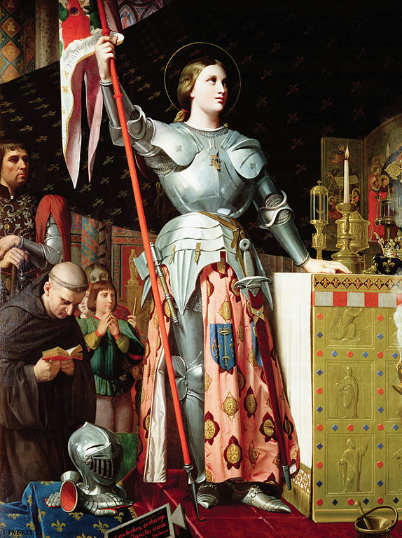 574x768 Joan Of Arc - Jeanne Darc Painting