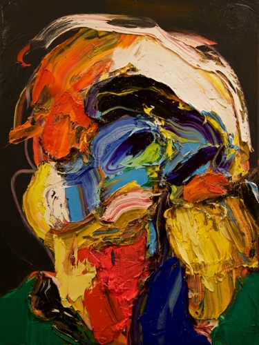 375x500 Stricher Paintings 2016 Jedi - Jedi Painting