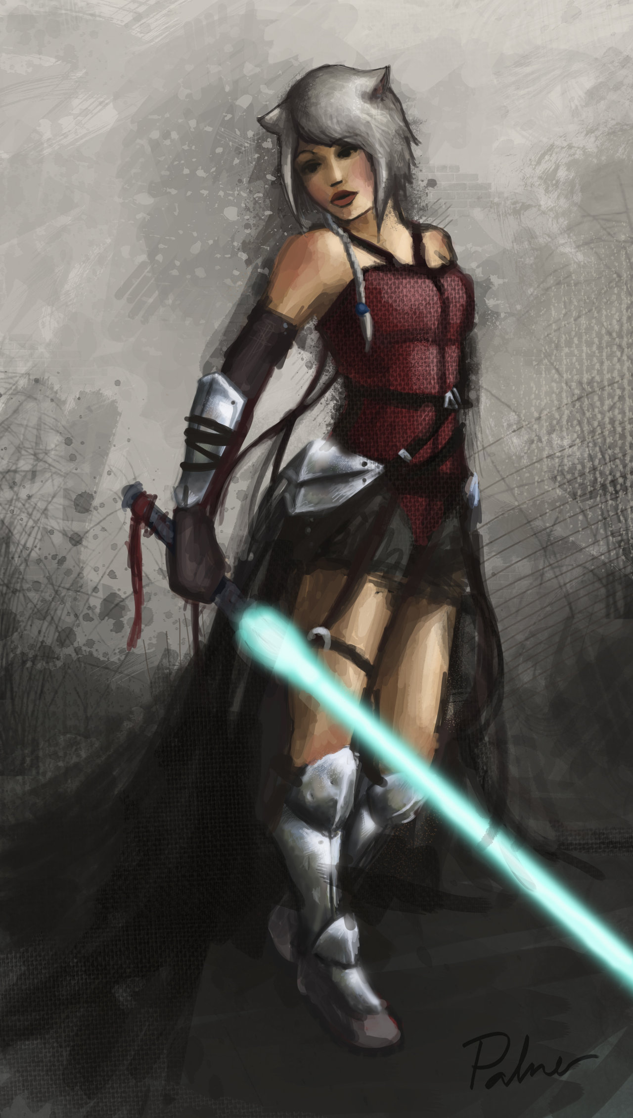 1280x2259 Image - Jedi Painting