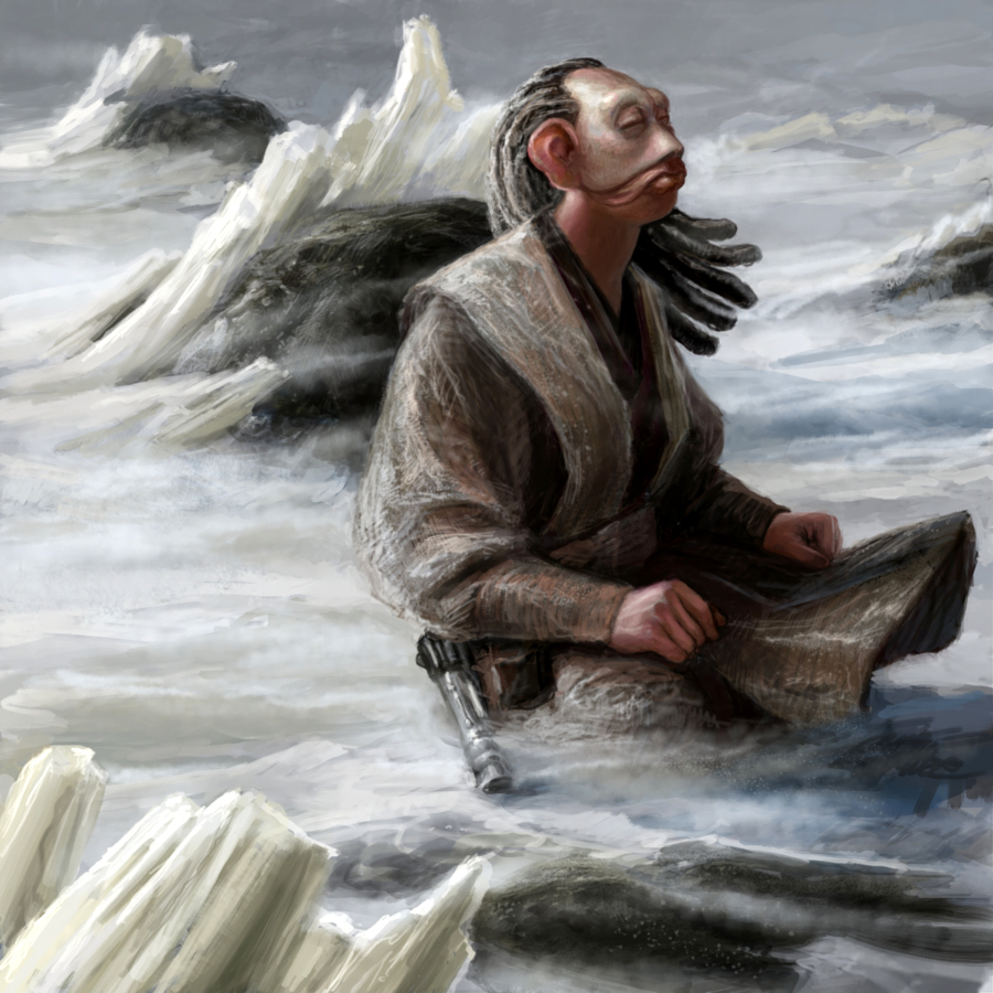 900x900 Meditation Wookieepedia Fandom Powered By Wikia - Jedi Painting