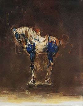 270x344 Tang Horse Jedi - Jedi Painting