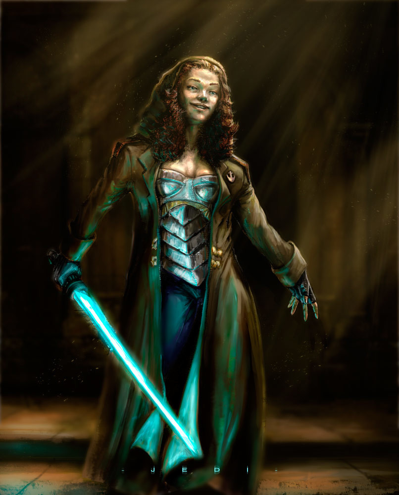 806x1000 Artstation - Jedi Painting