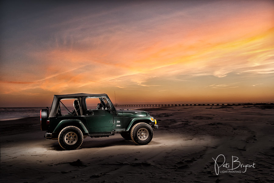 900x600 Jeep Light Painting Blossom Photography - Jeep Painting