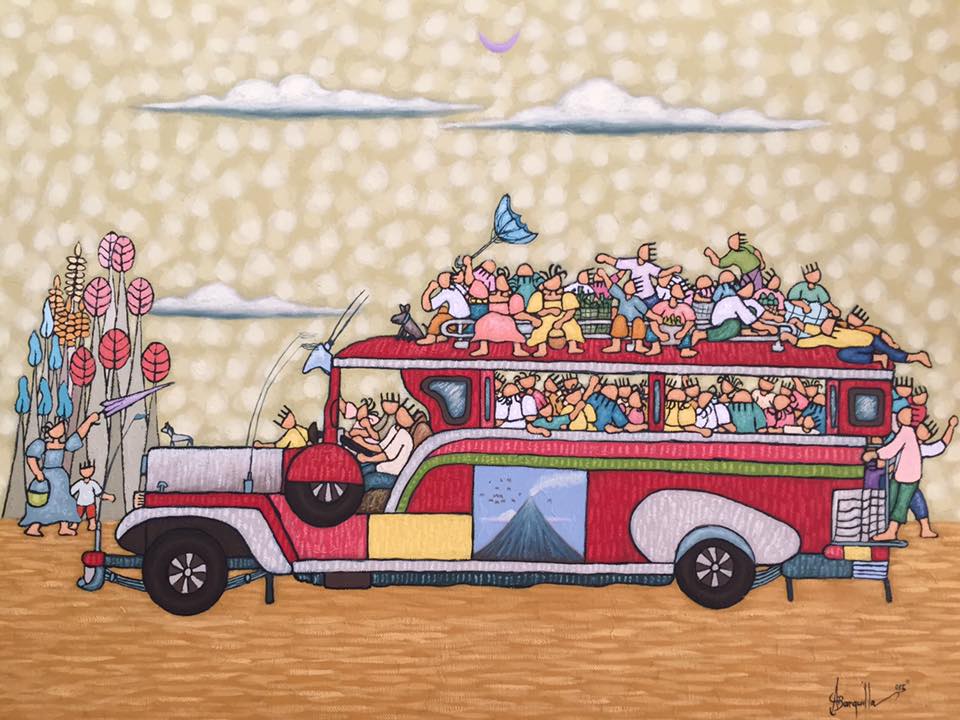960x720 Regin's Realm Jeepney By Amador Barquilla - Jeepney Painting