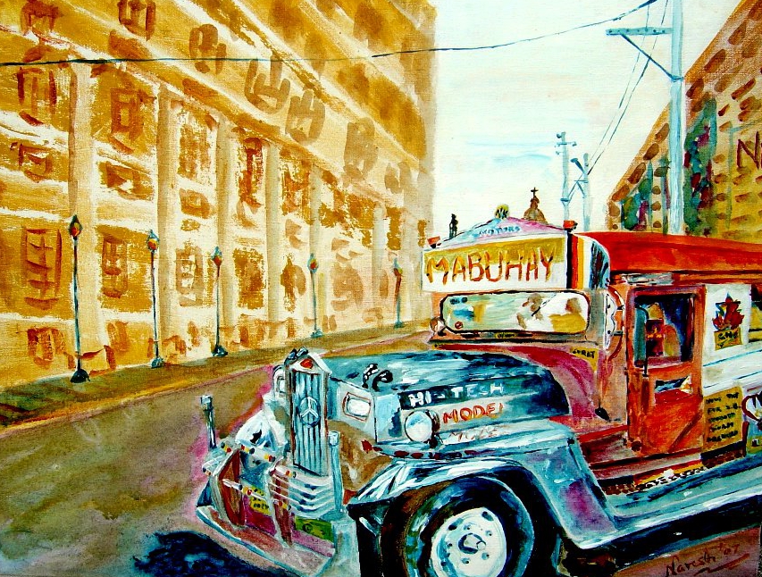 853x646 Mabuhay Jeepney Naresh Agarwal - Jeepney Painting