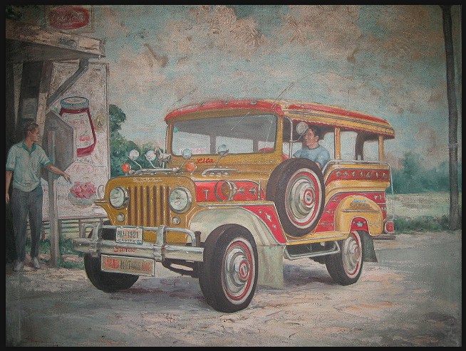 654x493 Crash Course Revving Up The Old King The Lasallian - Jeepney Painting