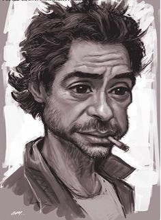 236x321 Jeff Bridges Painting - Jeff Bridges Painting