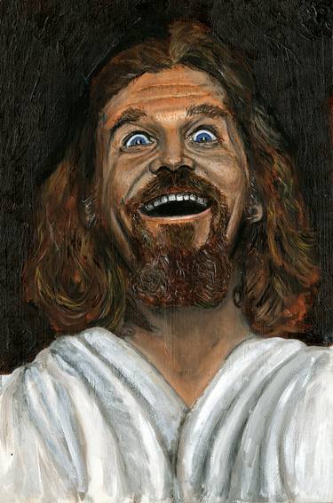 375x567 Jeff Bridges Paintings For Sale Saatchi Art - Jeff Bridges Painting