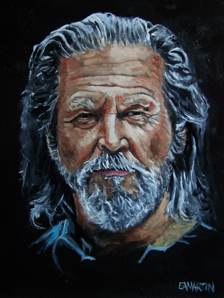 775x1031 Jeff Bridges By Edwrd984 - Jeff Bridges Painting