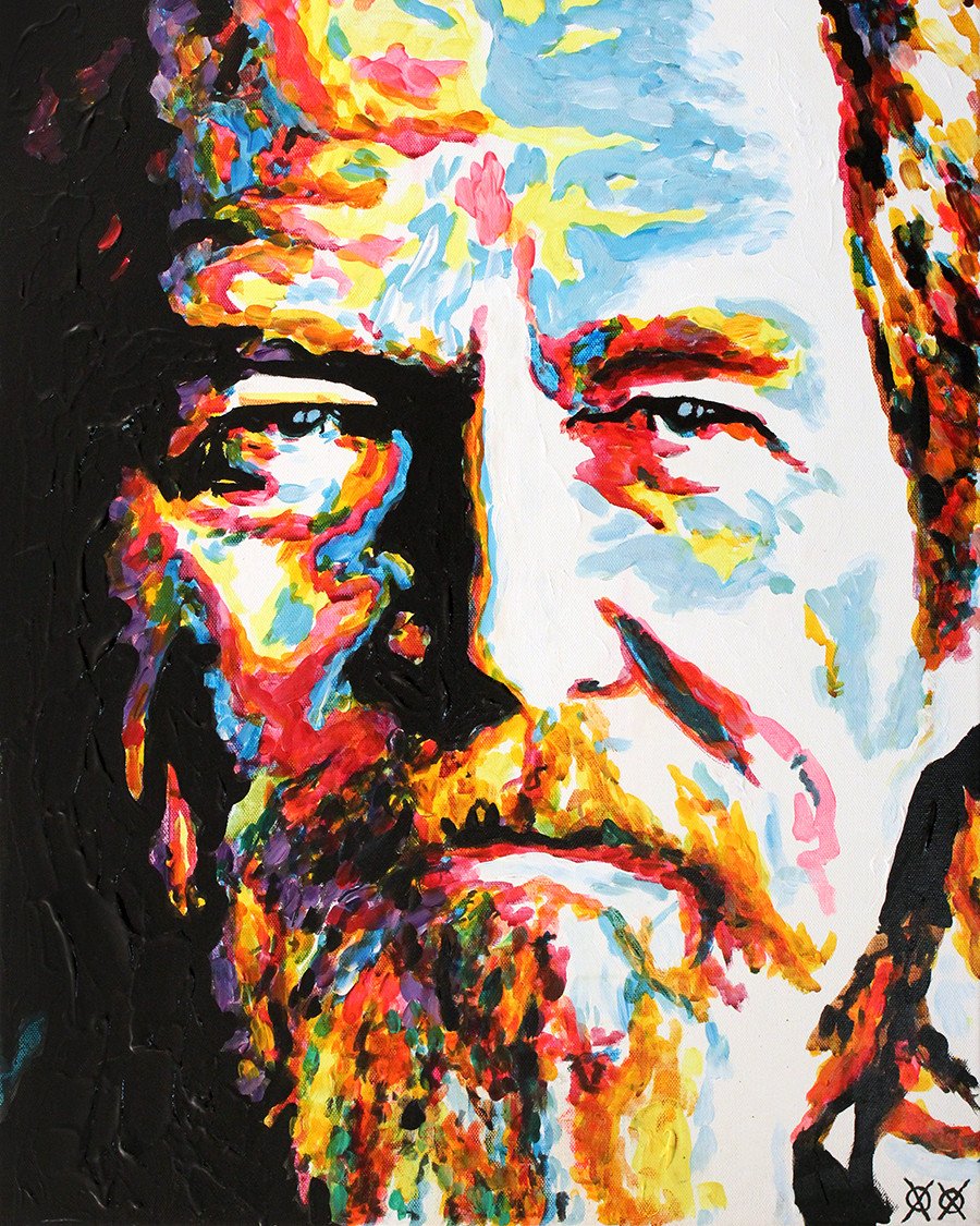 900x1125 Jeff Bridges Bramblitt - Jeff Bridges Painting