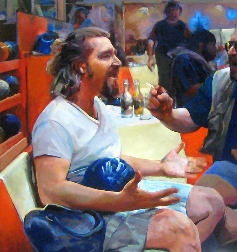 800x850 Jeff Bridges Joe Forkan's Blog Notes About Painting - Jeff Bridges Painting