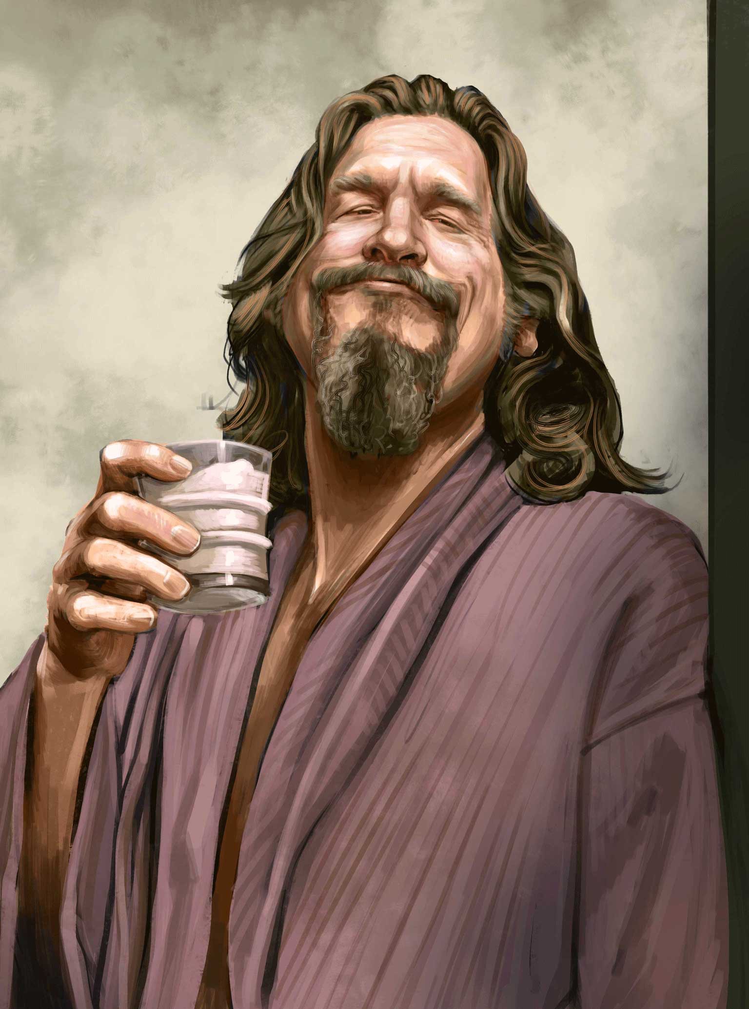 1536x2068 Jeff Bridges A Modern Day Renaissance Man Steve Matoren Medium - Jeff Bridges Painting