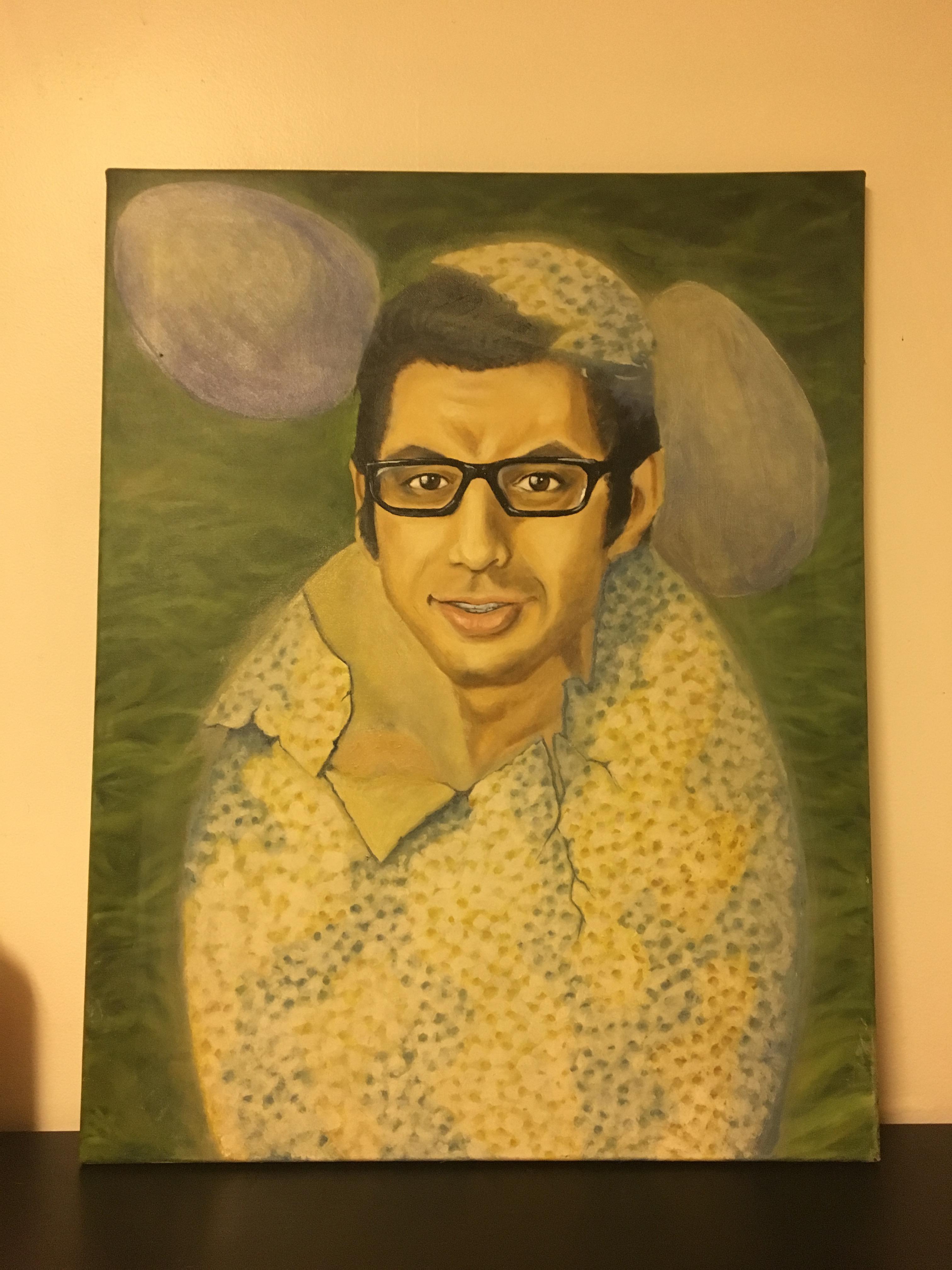 3024x4032 We Too Hadn Unexpected Jeff Goldblum, This One In The Form - Jeff Goldblum Painting