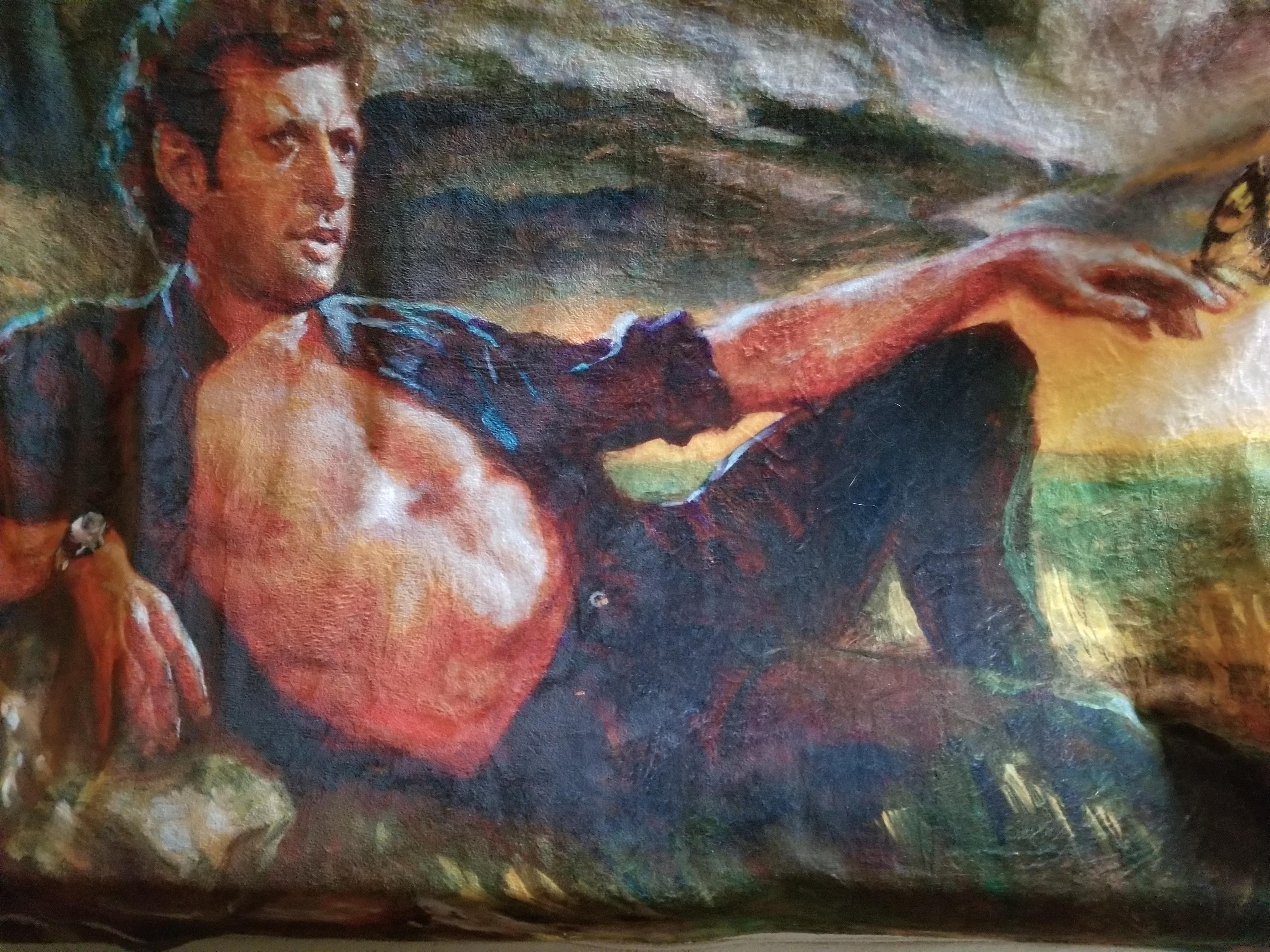 4032x3024 Girlfriend Got Me This Blanket! Funny - Jeff Goldblum Painting
