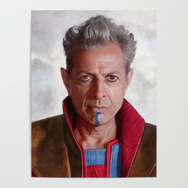 264x264 Jeff Goldblum Posters Society6 - Jeff Goldblum Painting Poster
