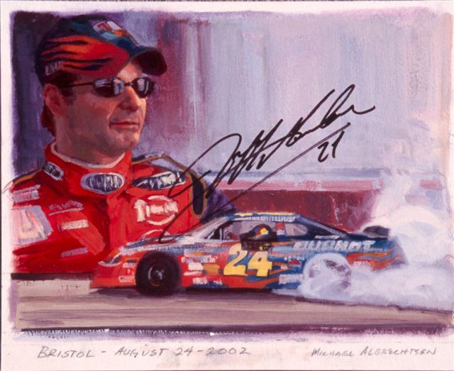 640x523 Fun Stuff - Jeff Gordon Painting