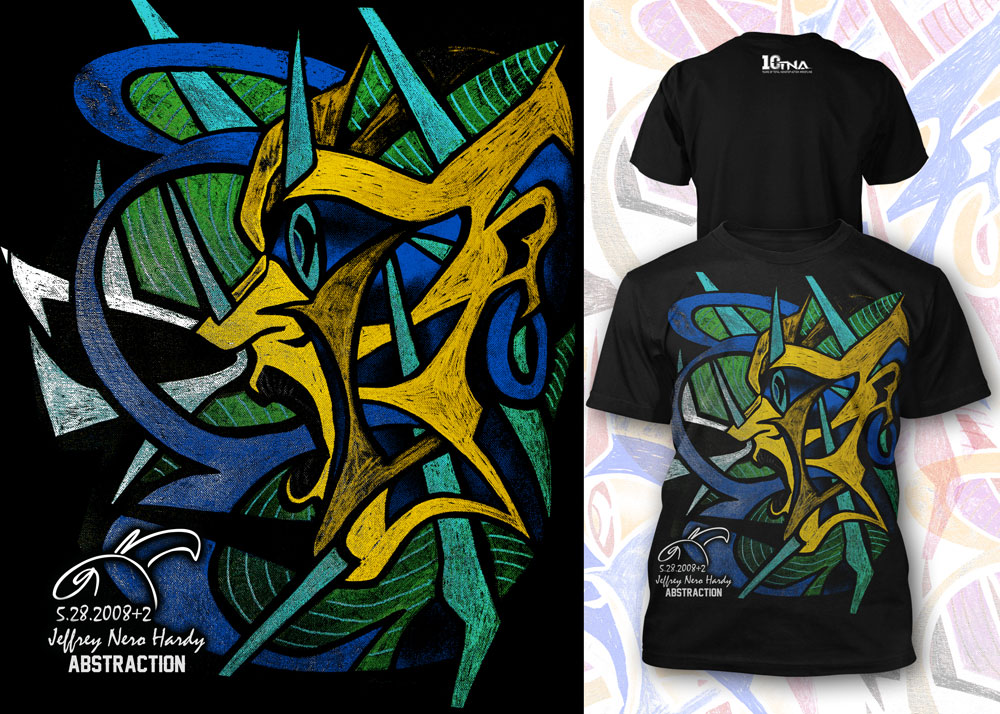 1000x714 Jeff Hardy Abstraction T Shirt T Shirts Tna Www - Jeff Hardy Painting
