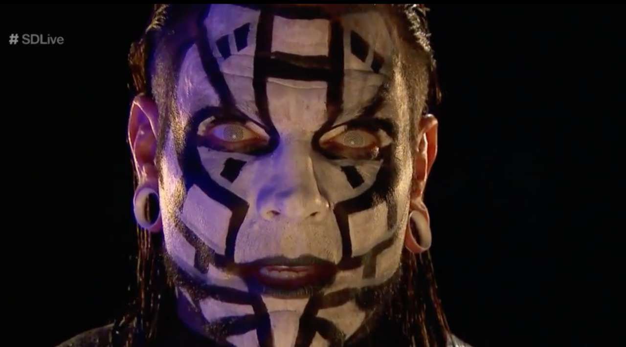 1280x711 Jeff Hardy Brings Back Face Paint In Epic Fashion On Smackdown Live - Jeff Hardy Painting